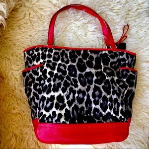 Coach Leopard Ocelot Tote